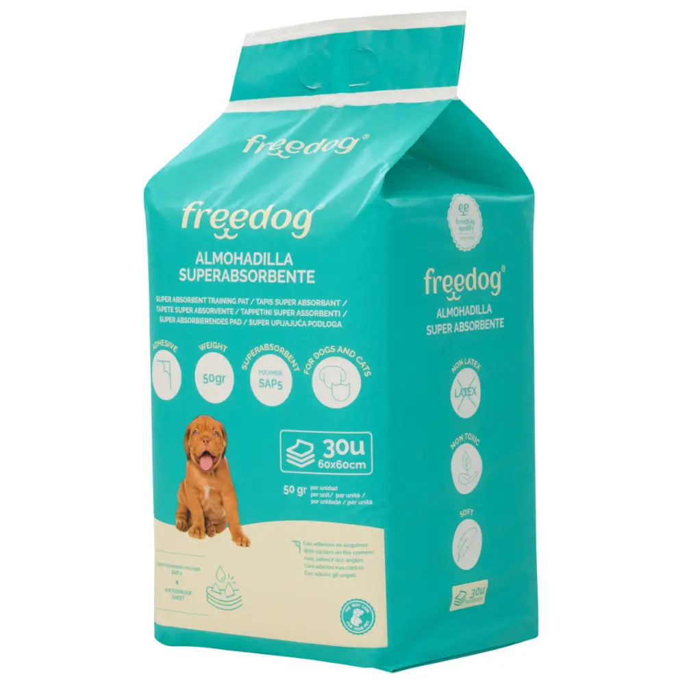 EMPAPADOR FREEDOG 60X60 30UDES al mejor precio -Todoanimal.es