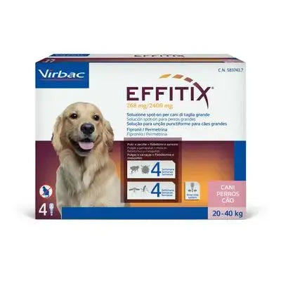 Effitix Perros 4 Pipetas Todoanimal.es