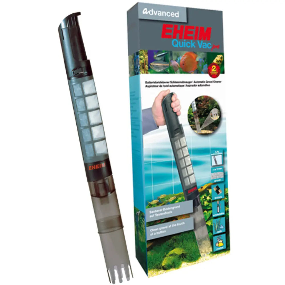 Eheim Quick Vac Pro - Aspirador de Fondo A Pilas para Acuarios al mejor precio -Todoanimal.es