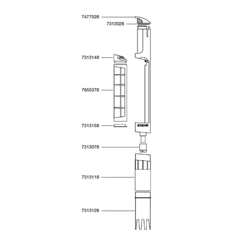 Eheim Quick Vac Pro - Aspirador de Fondo A Pilas para Acuarios al mejor precio -Todoanimal.es