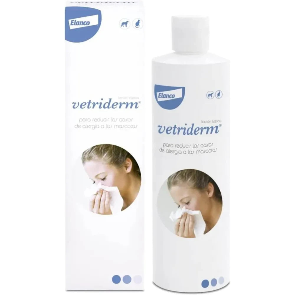 Elanco Vetriderm Antialérgico para Personas 350 ml Reduce Casos de Alergia a Mascotas al mejor precio -Todoanimal.es