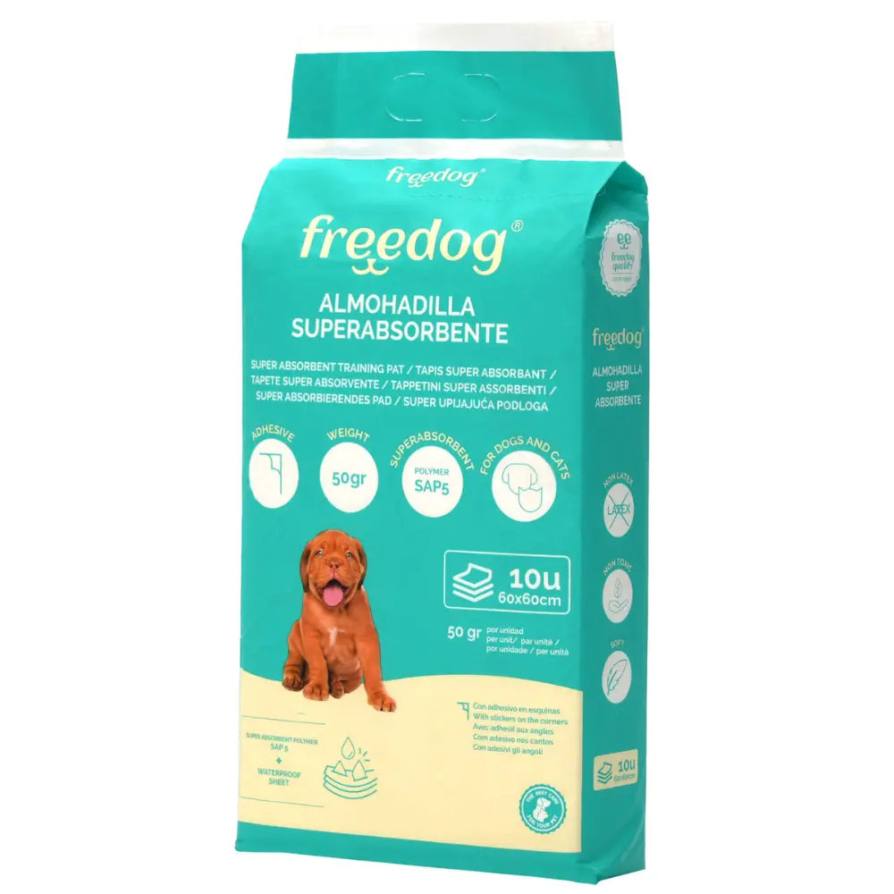 Empapador Freedog 60X60 10Udes. al mejor precio -Todoanimal.es