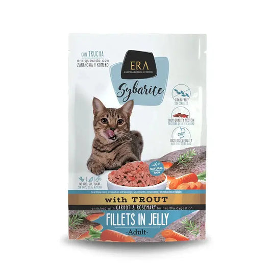 Era Sybarite Cat Adult Filetes Trucha 85G Sobre ERA