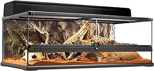 Exo Terra Terrario Gde.121 L Low 90X45X30 Cm EXOTERRA