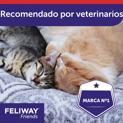 Feliway Friends Difusor+Recambio 48 ml al mejor precio -Todoanimal.es
