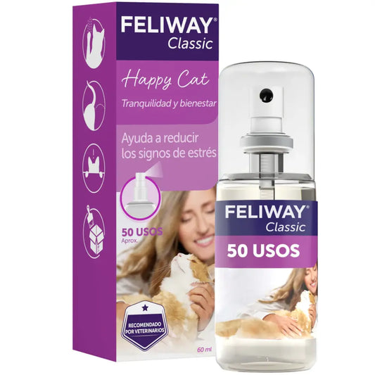Feliway Spray 60 ml al mejor precio -Todoanimal.es