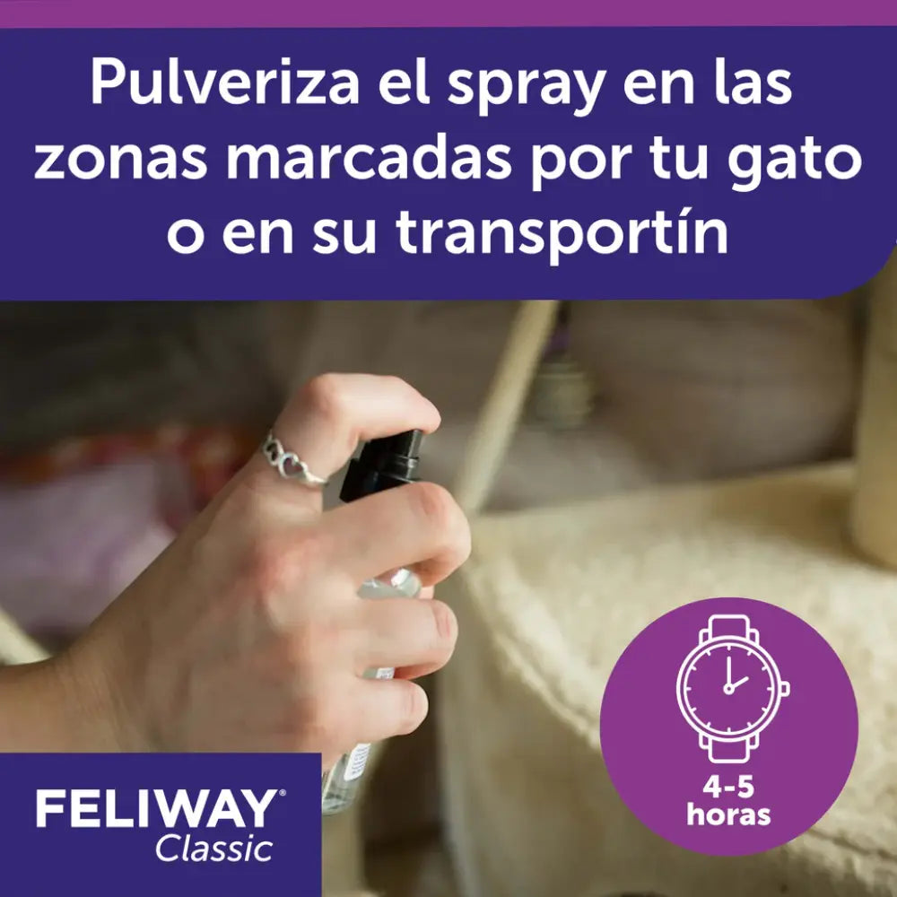 Feliway Spray 60 ml al mejor precio -Todoanimal.es