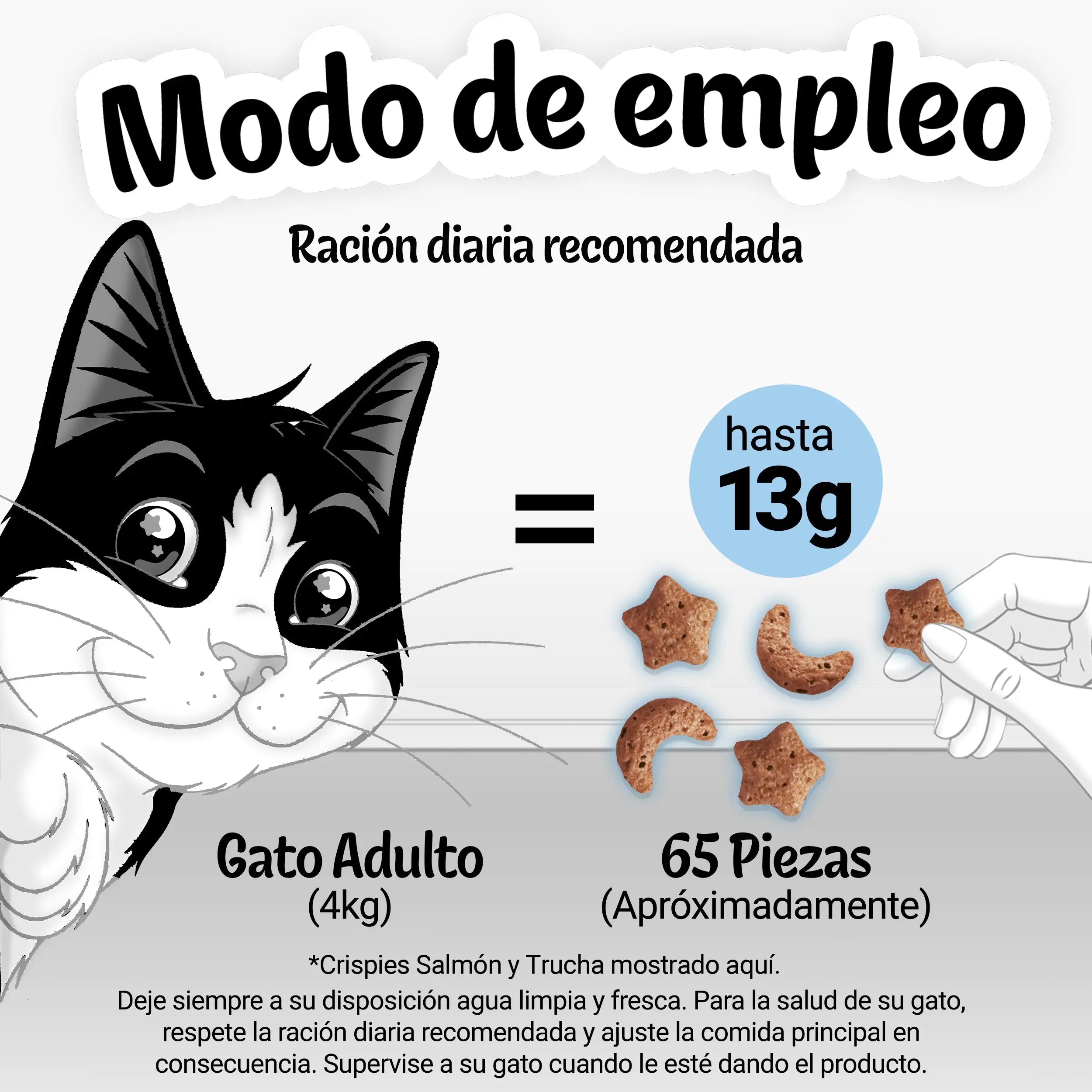Felix Crispies Salmón & Trucha 45 g al mejor precio -Todoanimal.es