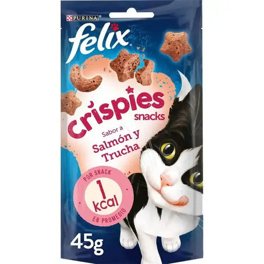 Felix Crispies Salmón&Trucha 45G Todoanimal.es