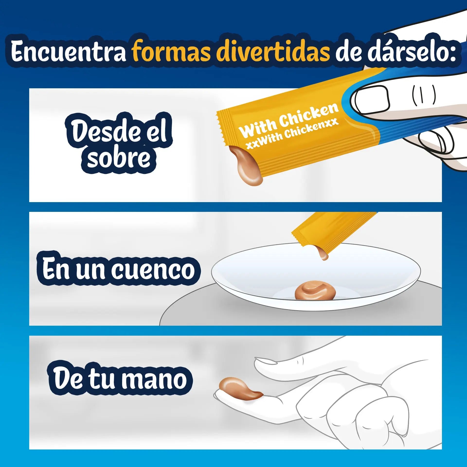 Felix Deli Moments Pack 4x10 g - Snack Líquido para Gatos | Pollo, Salmón o Pato al mejor precio -Todoanimal.es