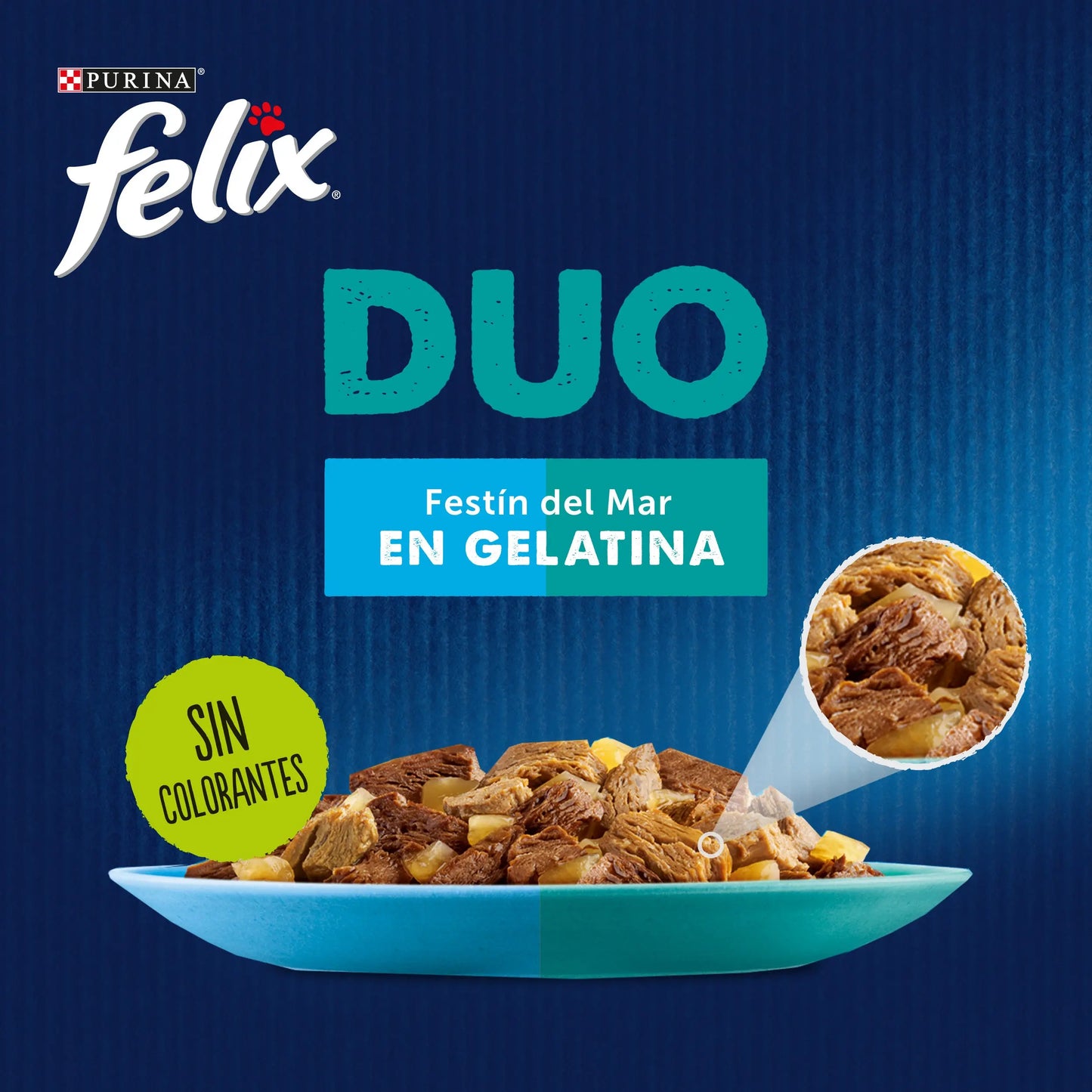 Felix Fantastic Duo Pescados Pack 4X85 g al mejor precio -Todoanimal.es