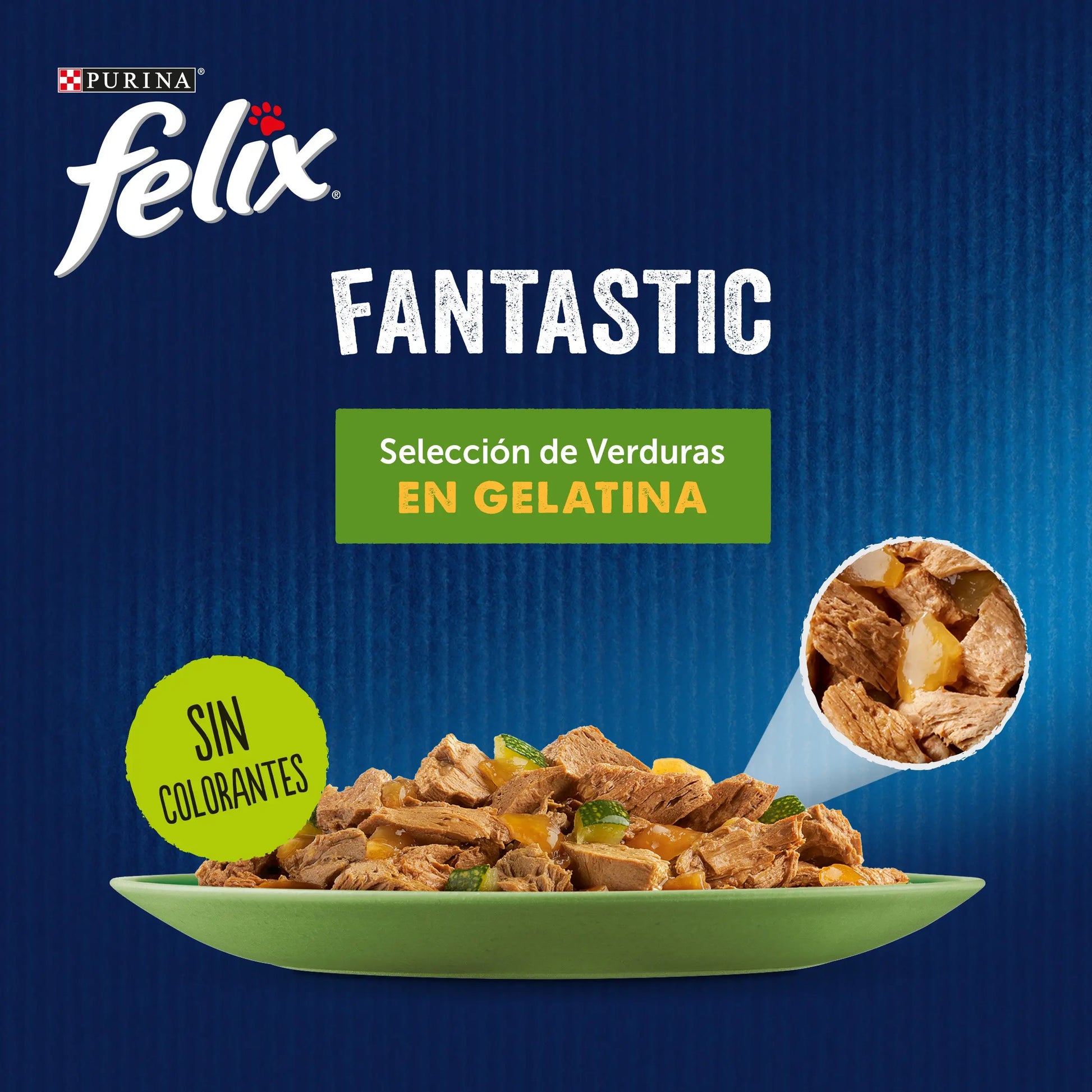 Felix Fantastic Surtido Verduras Pack 4X85 g al mejor precio -Todoanimal.es