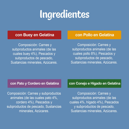 Felix Original Selección Carnes Pack 12X85 g al mejor precio -Todoanimal.es