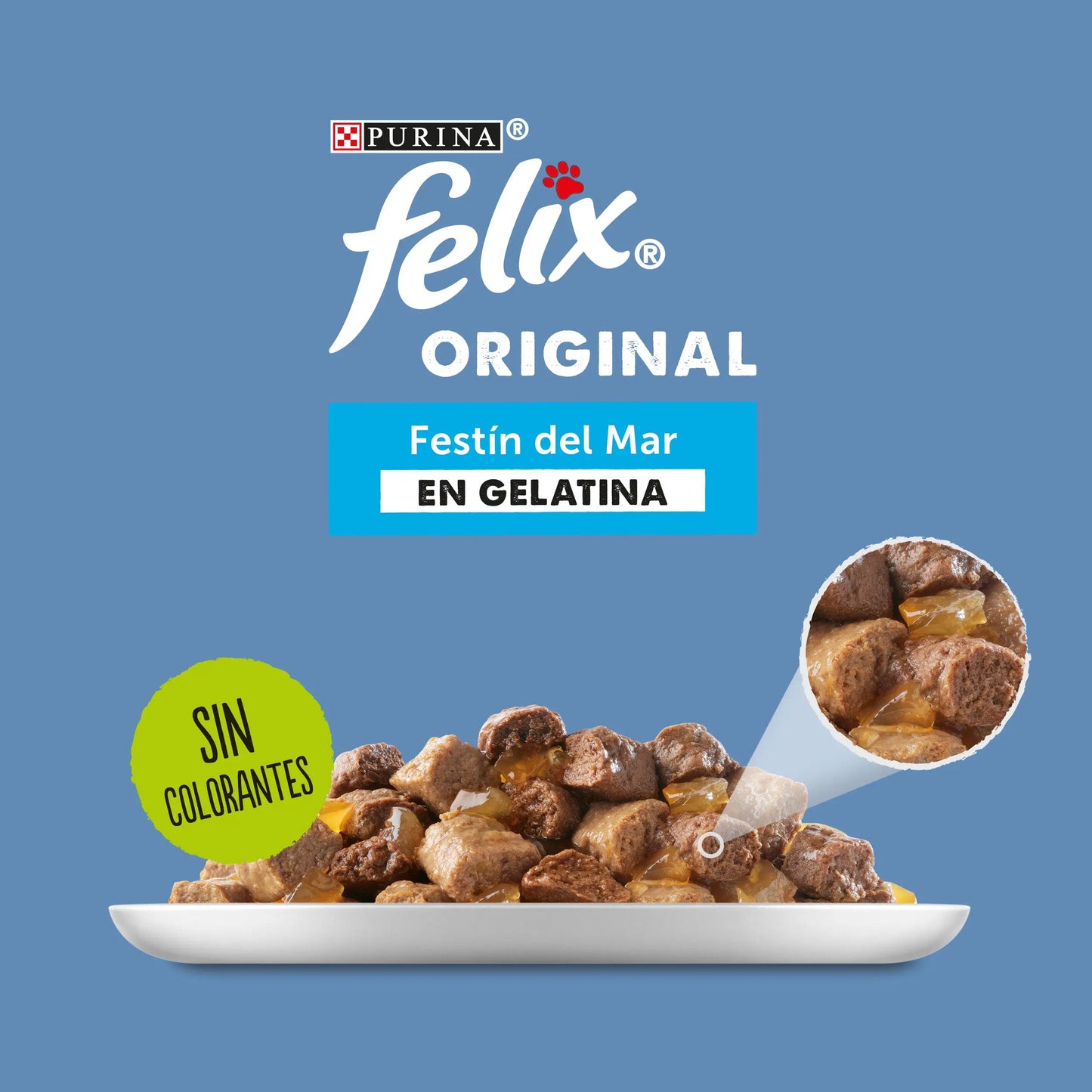 Felix Original Selección Pescados Pack 4x85 g al mejor precio -Todoanimal.es