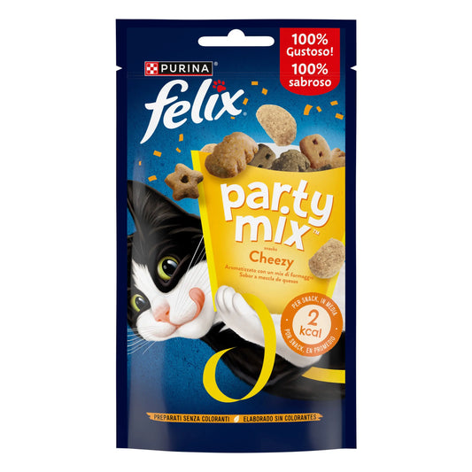 Felix Party Mix Cheezy Mix 60 g al mejor precio -Todoanimal.es