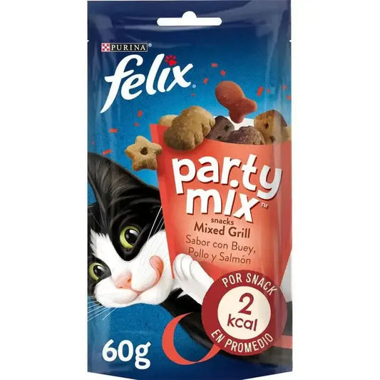 Felix Party Mix Mixed Grill 60G Todoanimal.es