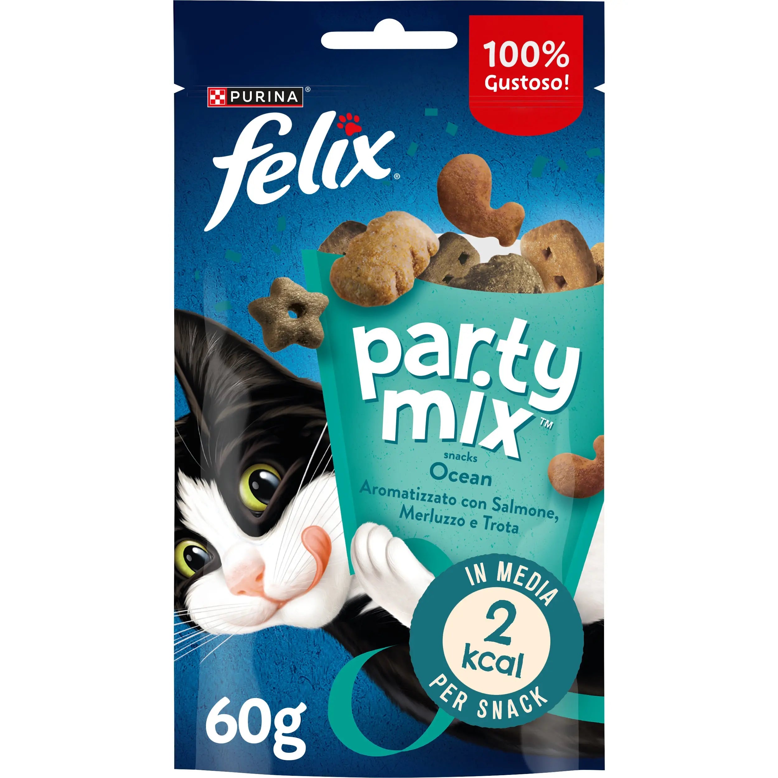 Felix Party Mix Ocean Mix 60 g al mejor precio -Todoanimal.es