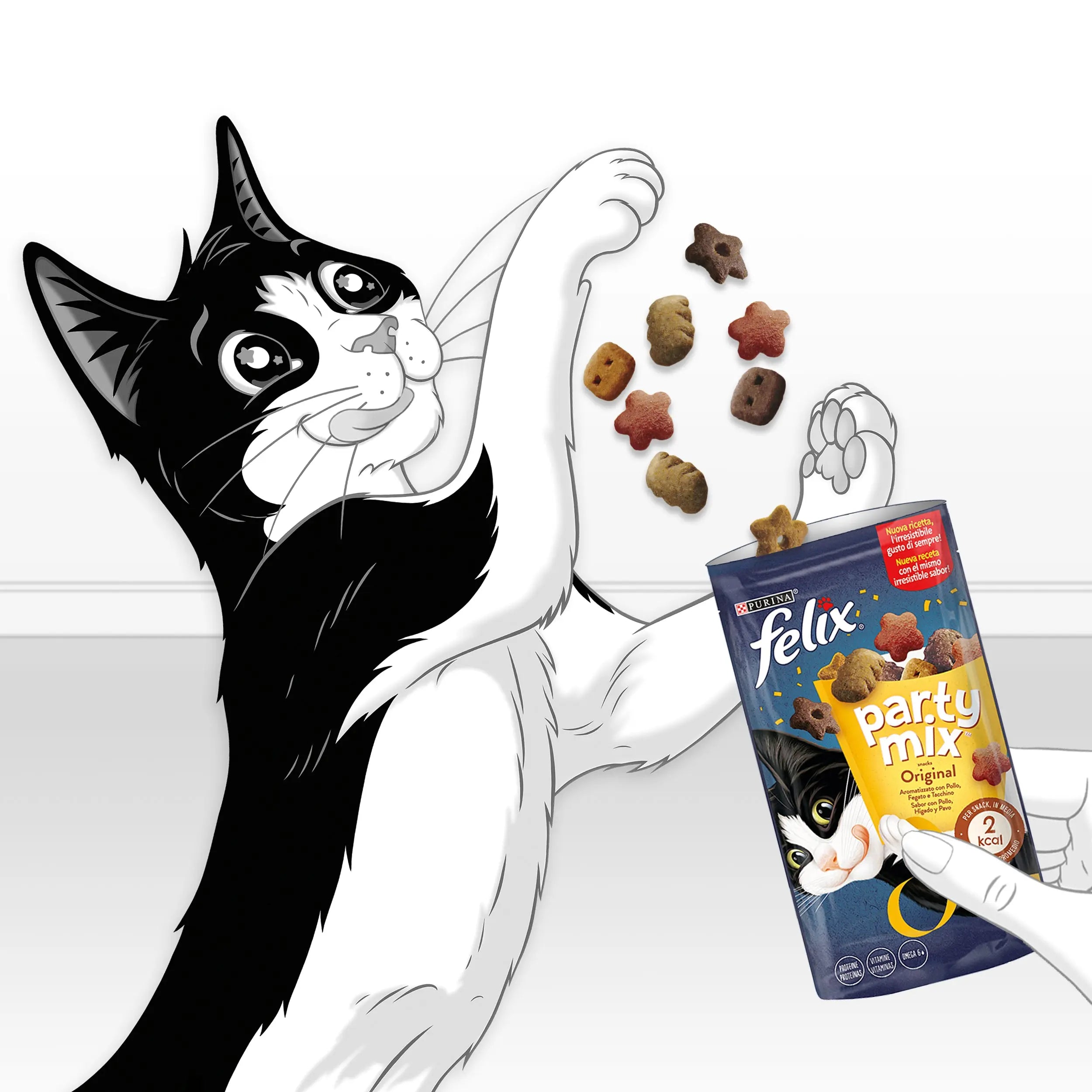 Felix Party Mix Original Mix 60 g al mejor precio -Todoanimal.es