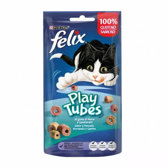 Felix Play Tubes Pescado&Gambas 50G Todoanimal.es