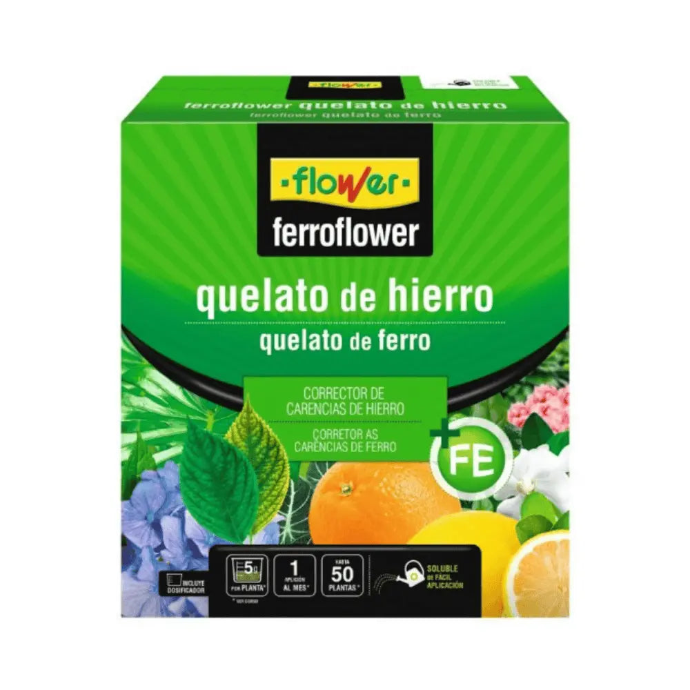 Ferroflower Quelato de Hierro en Polvo 250 g al mejor precio -Todoanimal.es