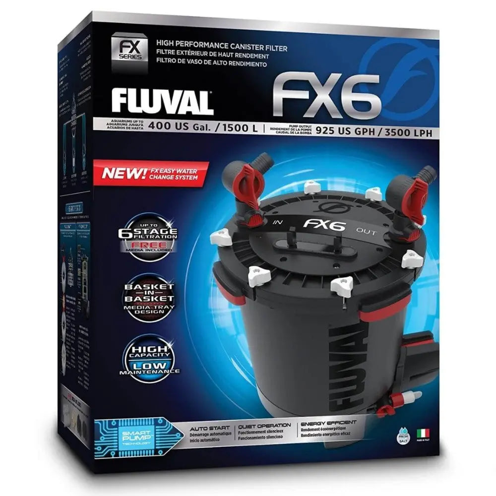 Filtro Externo de Alto Rendimiento Fluval FX para Acuarios al mejor precio -Todoanimal.es