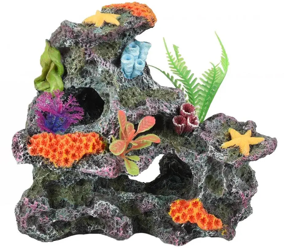 Flamingo Adorno Acuario Roca Con Corales 17X10X15Cm - Precios Más Baratos - Todoanimal