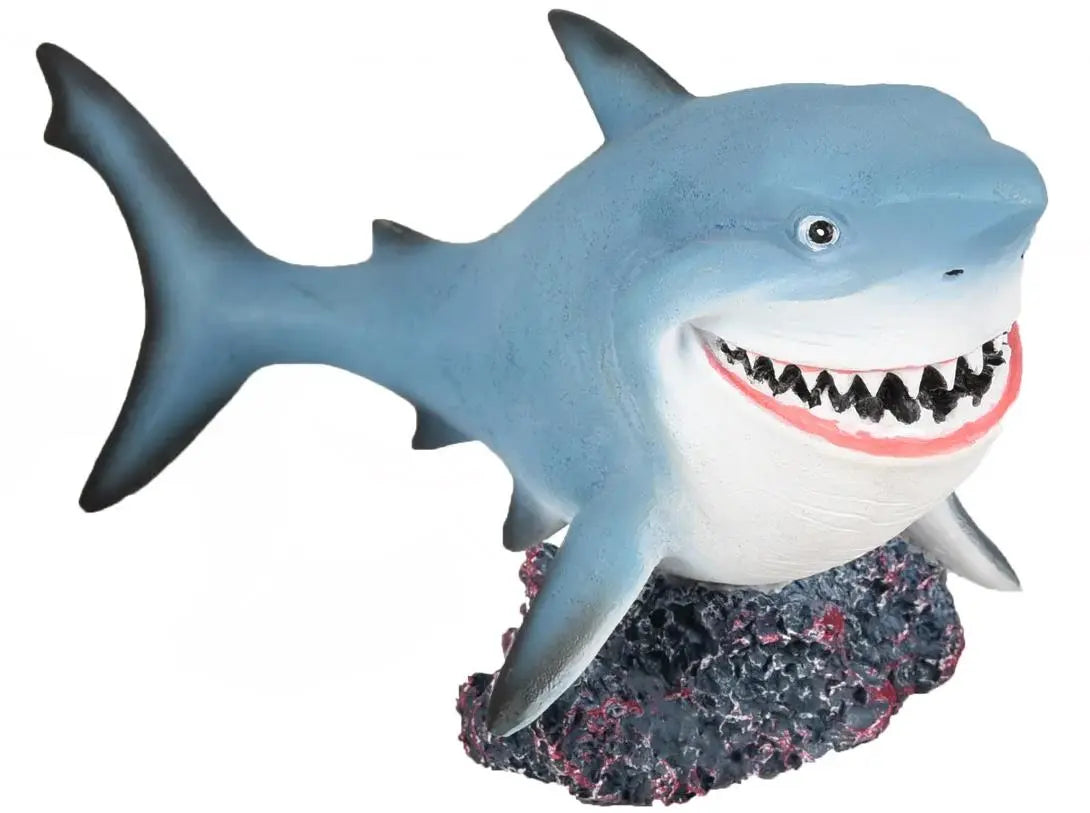 Flamingo Adorno Acuario Tiburon Shark 14X7X7Cm - Precios Más Baratos - Todoanimal