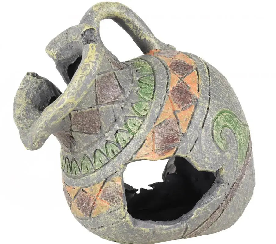 Flamingo Adorno Acuario Vasija Con Agujeros 13X12X13Cm - Precios Más Baratos - Todoanimal
