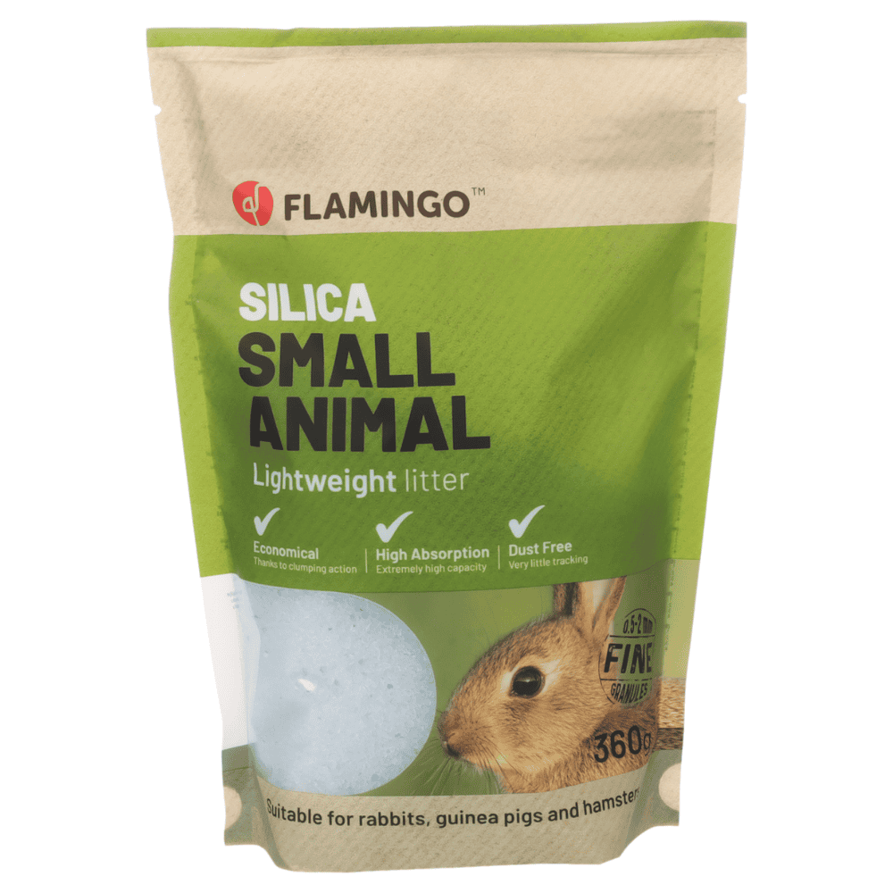 Flamingo Arena de Sílice 100% Natural para Roedores al mejor precio -Todoanimal.es