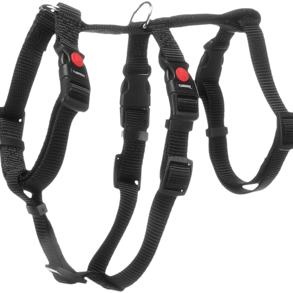 Flamingo Arnés Antiescape Zera de Tres Puntos para Perros al mejor precio -Todoanimal.es