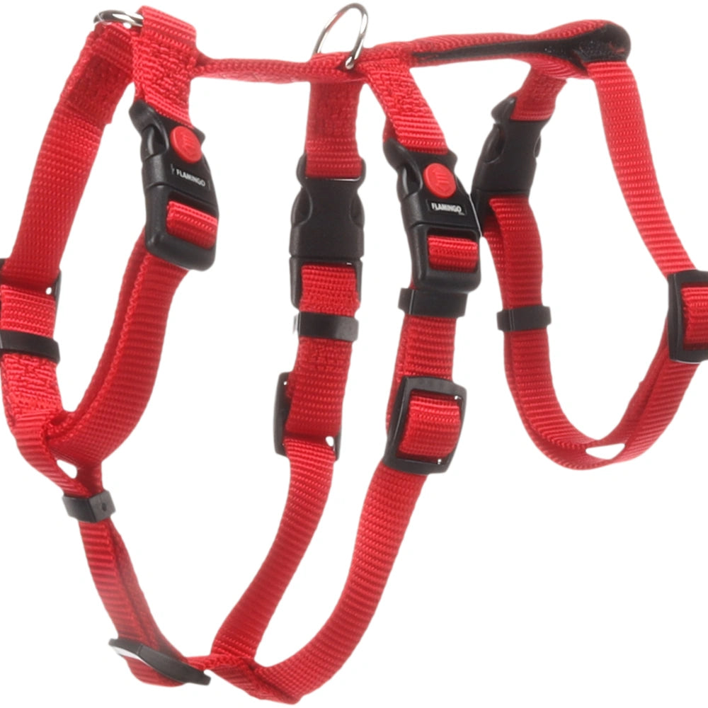Flamingo Arnés Antiescape Zera de Tres Puntos para Perros al mejor precio -Todoanimal.es