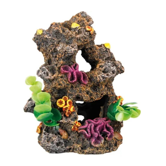 Flamingo Arrecife Decorativo con Plantas para Acuarios al mejor precio -Todoanimal.es