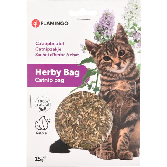 Flamingo Atrayente Catnip 15 g al mejor precio -Todoanimal.es