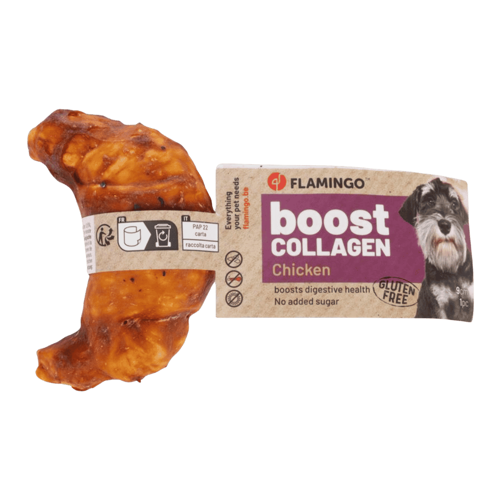 Flamingo Boost Croissant con Pollo y Colágeno al mejor precio -Todoanimal.es