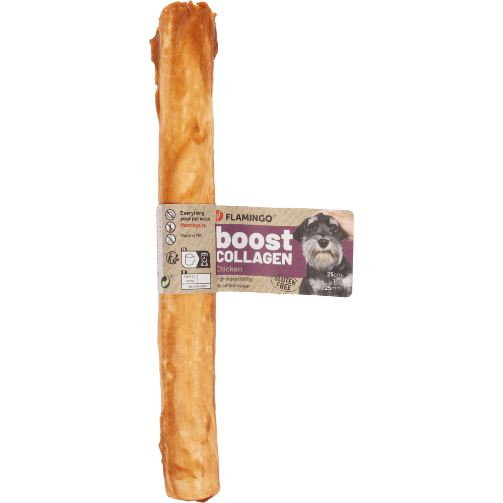 Flamingo Boost Palitos con Pollo y Colágeno Snack Natural para Perros al mejor precio -Todoanimal.es