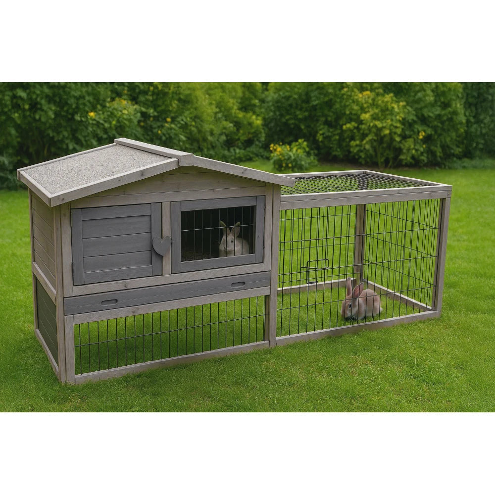 Flamingo Caseta para Conejo Sunshine Cottage 155x53x70cm al mejor precio -Todoanimal.es