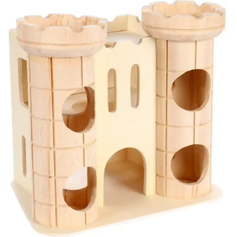 Flamingo Castillo Robin Jugar Roedor 16X11X15 cm al mejor precio -Todoanimal.es