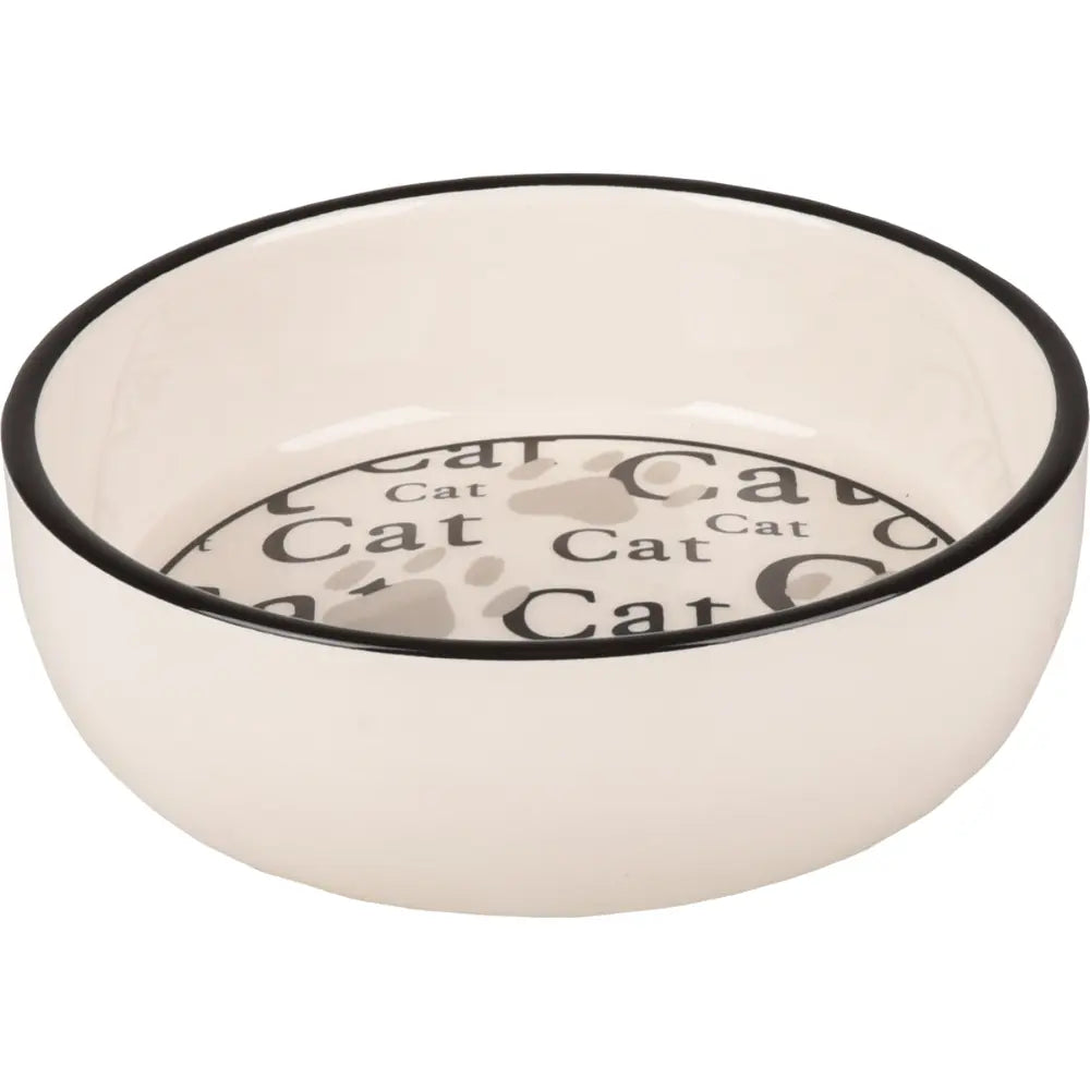 Flamingo Comedero Ceramica Gato Cat 13 cm al mejor precio -Todoanimal.es