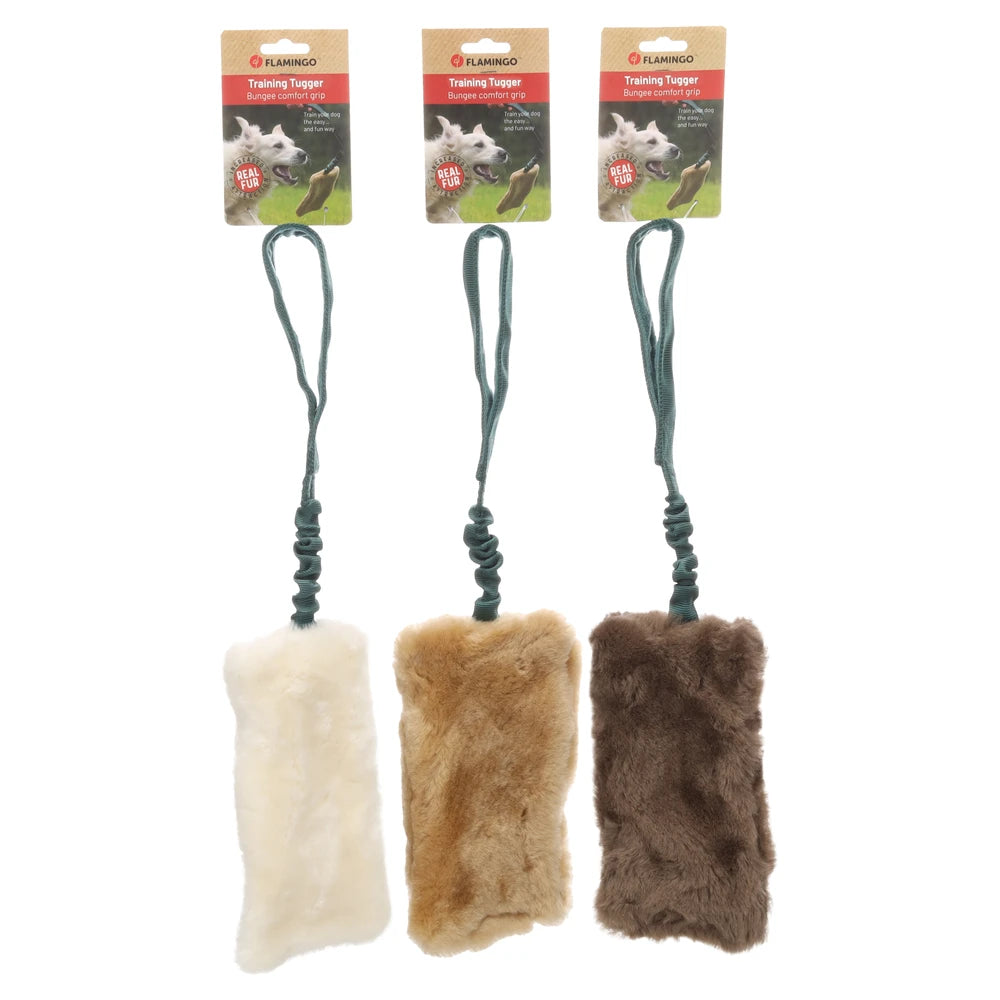 Flamingo Furtra Juguete Chaser Piel de Oveja para Perros al mejor precio -Todoanimal.es