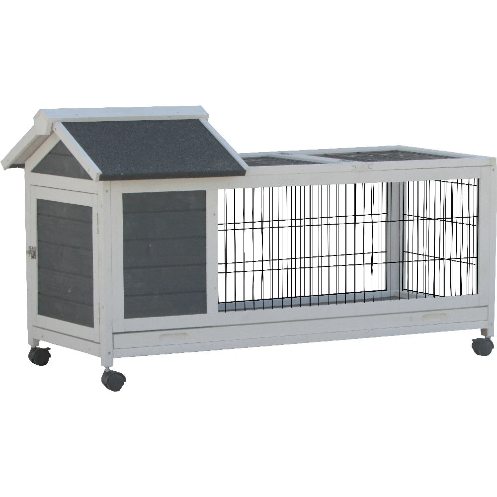 Flamingo Jaula Conejo Honey Rustic 115x56,5x64,5cm al mejor precio -Todoanimal.es