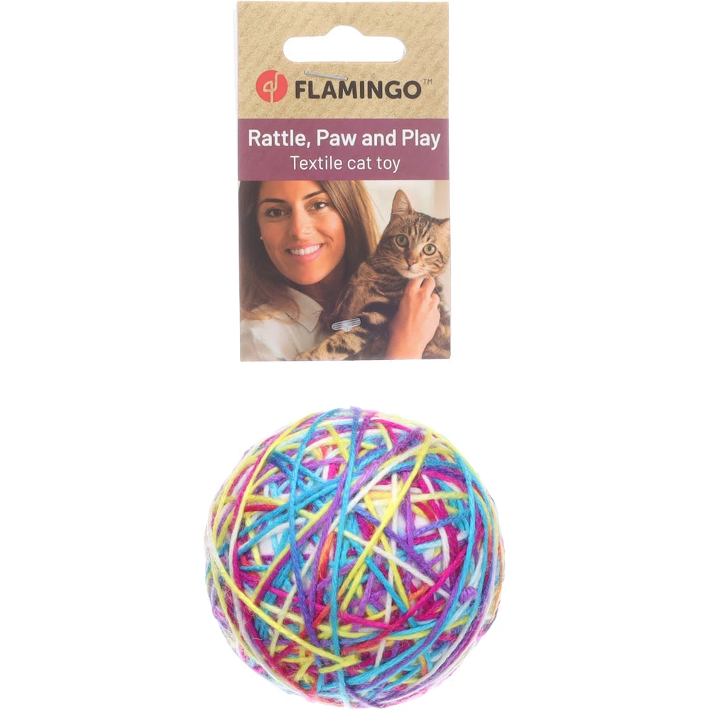 Flamingo Juguete Abir Pelota de Hilos para Gatos al mejor precio -Todoanimal.es