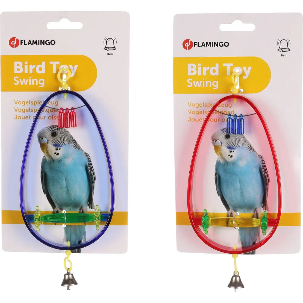 Flamingo Juguete Pájaro Columpio al mejor precio -Todoanimal.es