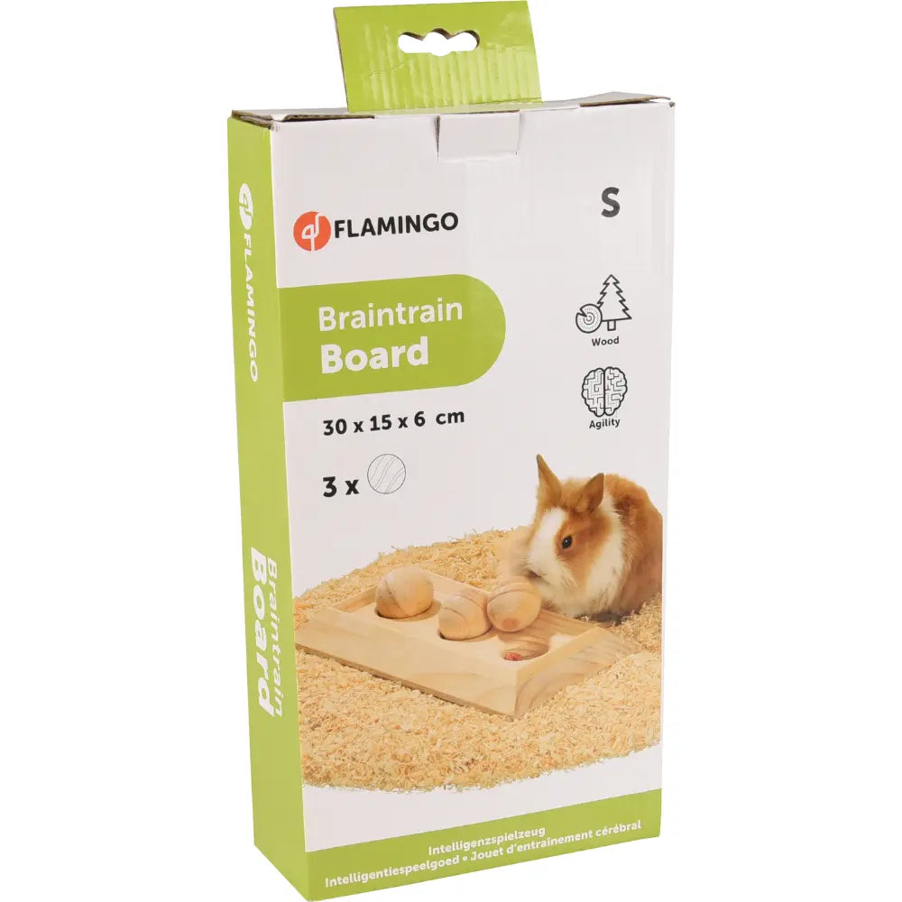 Flamingo Juguete Roedor Bolas Tablero al mejor precio -Todoanimal.es