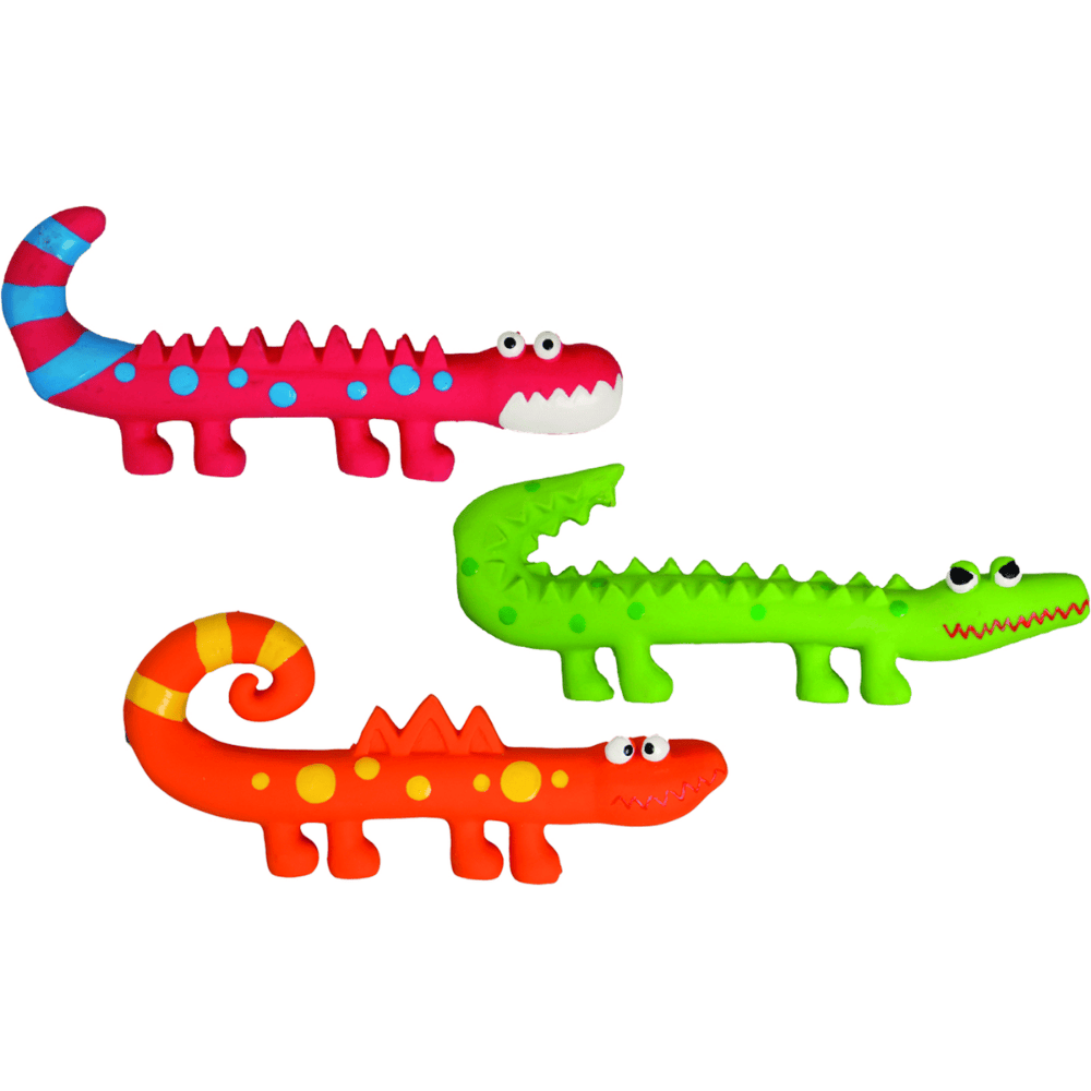 Flamingo Jurassic Juguetes de Látex para Perros al mejor precio -Todoanimal.es