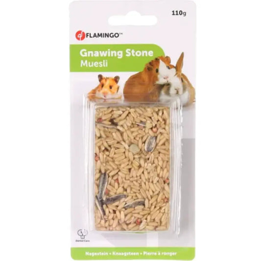 Flamingo Knibbles Piedra Roer Muesli Para Roedor al mejor precio -Todoanimal.es