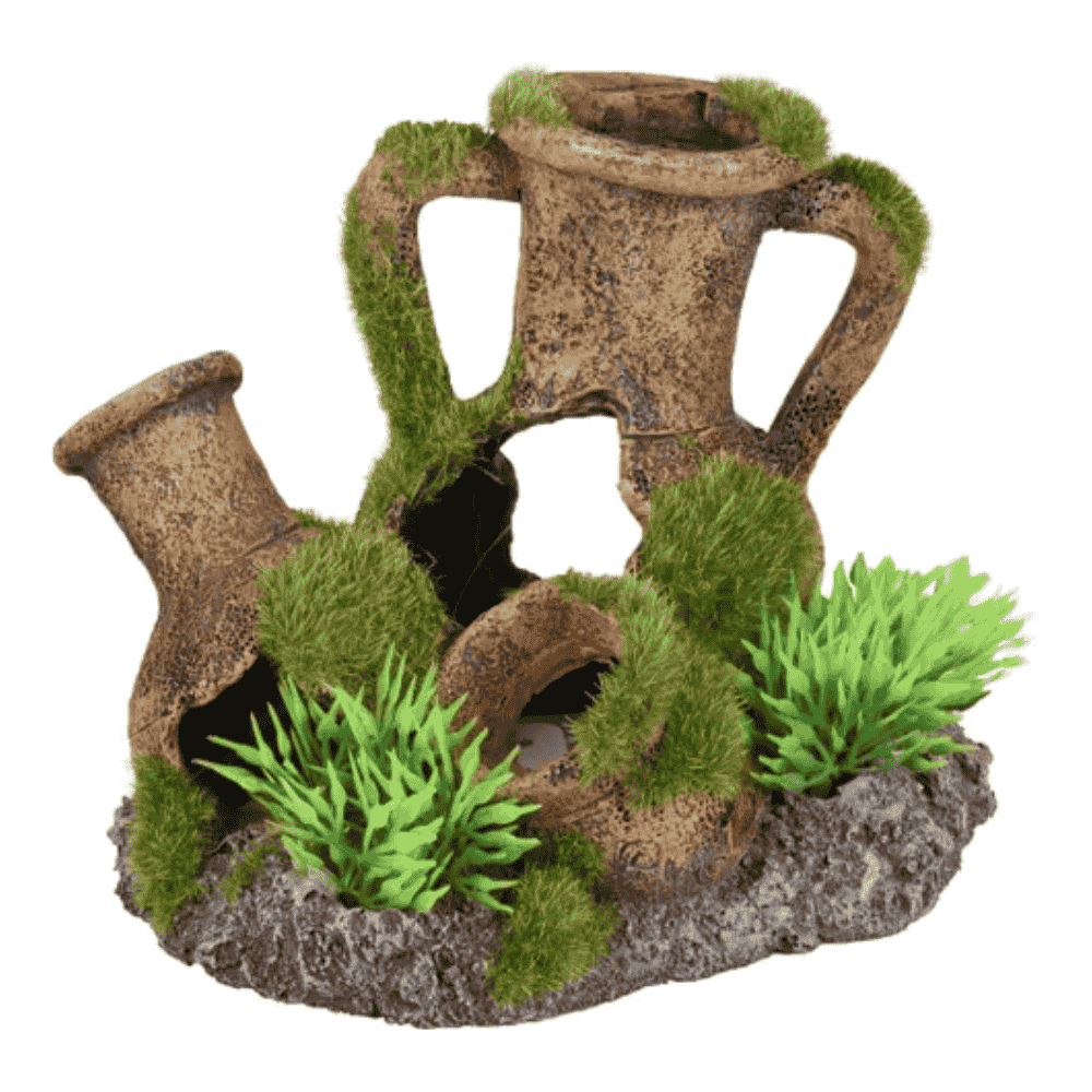 Flamingo Kozma Vasijas con Plantas Decoración para Acuarios al mejor precio -Todoanimal.es