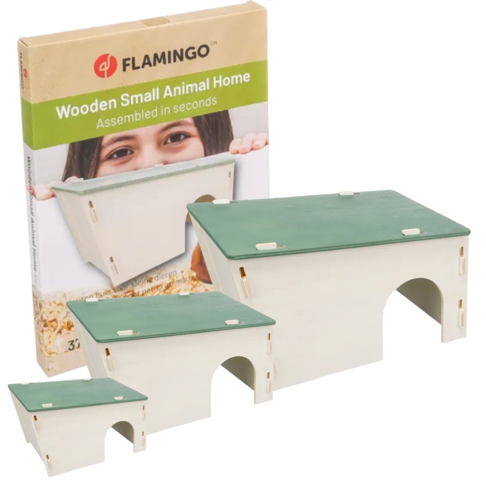 Flamingo Mick Casa para Roedores Beige al mejor precio -Todoanimal.es