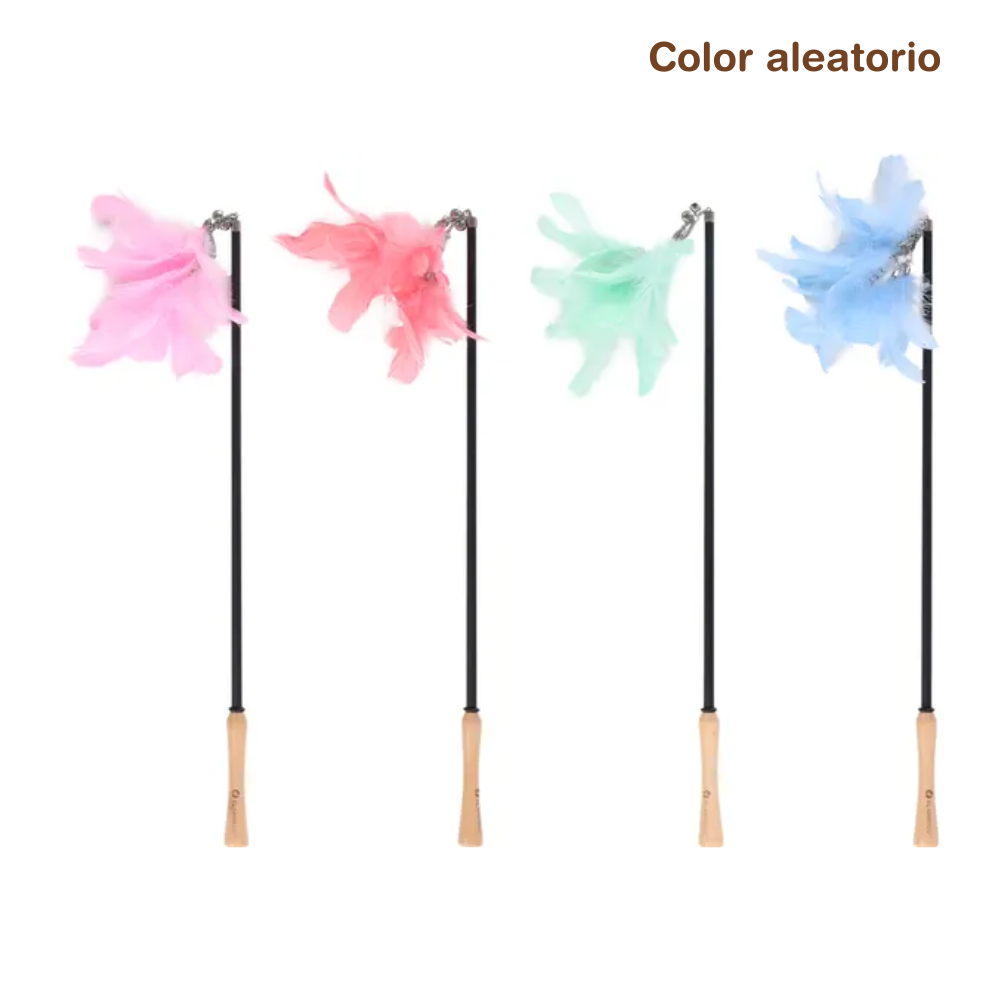 Flamingo Nimmy Vara Juguete para Gatos 1 ud al mejor precio -Todoanimal.es