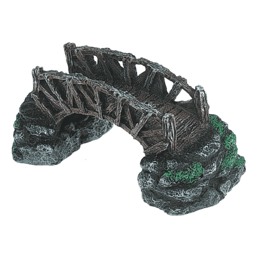 Flamingo Puente Marrón Decoración para Acuarios al mejor precio -Todoanimal.es