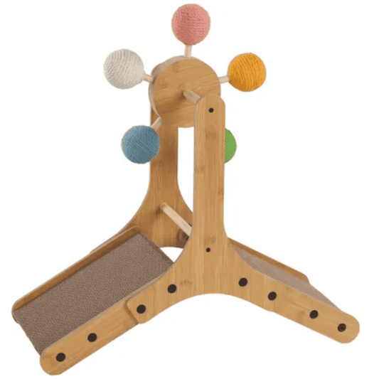 Flamingo Rascador Marrón para Gatos al mejor precio -Todoanimal.es